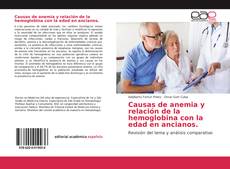 Portada del libro de Causas de anemia y relación de la hemoglobina con la edad en ancianos.