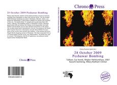 Buchcover von 28 October 2009 Peshawar Bombing