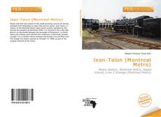 Bookcover of Jean-Talon (Montreal Metro)