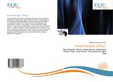 Copertina di Good People (Play)