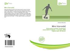 Portada del libro de Miro Varvodić