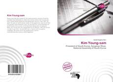 Capa do livro de Kim Young-sam 