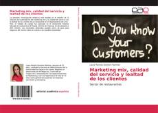 Portada del libro de Marketing mix, calidad del servicio y lealtad de los clientes