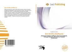 Buchcover von Don Griffin (Halfback)