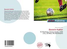 Davorin Kablar kitap kapağı