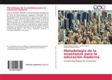 Buchcover von Metodología de la enseñanza para la educación moderna