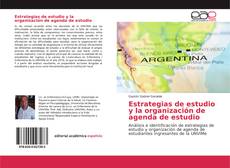 Couverture de Estrategias de estudio y la organización de agenda de estudio