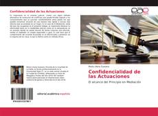 Confidencialidad de las Actuaciones的封面