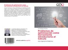 Buchcover von Problemas de optimización como herramienta introductoria al Cálculo