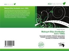 Buchcover von Maksym Bilyi (footballer born 1990)