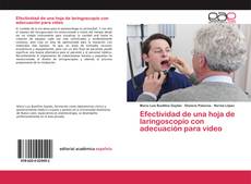 Buchcover von Efectividad de una hoja de laringoscopio con adecuación para video