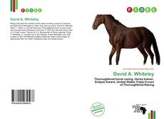 Copertina di David A. Whiteley