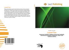 Copertina di Lowell Tew