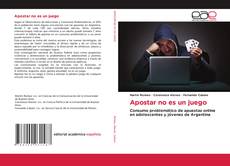 Bookcover of Apostar no es un juego