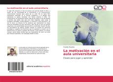 La motivación en el aula universitaria kitap kapağı