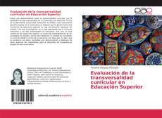 Buchcover von Evaluación de la transversalidad curricular en Educación Superior