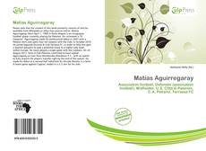 Capa do livro de Matías Aguirregaray 