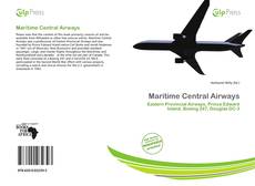 Capa do livro de Maritime Central Airways 