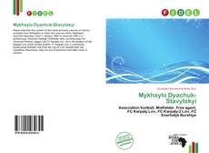 Buchcover von Mykhaylo Dyachuk-Stavytskyi