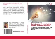 Buchcover von Estrategias de marketing digital en redes sociales
