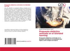 Capa do livro de Propuesta didáctica centrada en el blended learning 