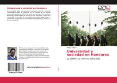 Portada del libro de Universidad y sociedad en Honduras