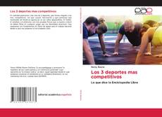 Buchcover von Los 3 deportes mas competitivos