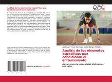 Buchcover von Análisis de los elementos específicos que condicionan el entrenamiento