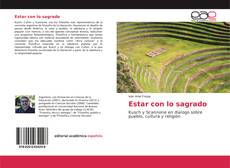 Borítókép a  Estar con lo sagrado - hoz