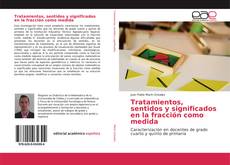 Copertina di Tratamientos, sentidos y significados en la fracción como medida
