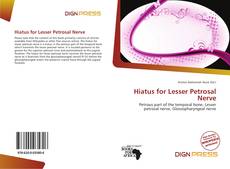 Capa do livro de Hiatus for Lesser Petrosal Nerve 