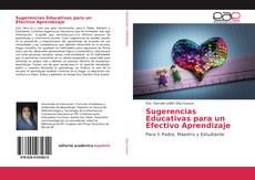 Portada del libro de Sugerencias Educativas para un Efectivo Aprendizaje