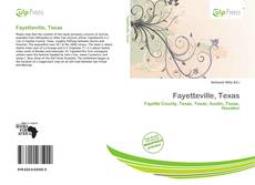 Portada del libro de Fayetteville, Texas