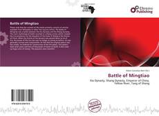 Buchcover von Battle of Mingtiao