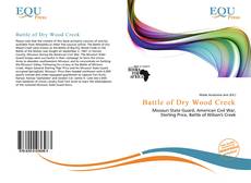 Copertina di Battle of Dry Wood Creek