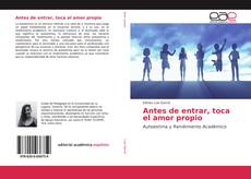 Buchcover von Antes de entrar, toca el amor propio