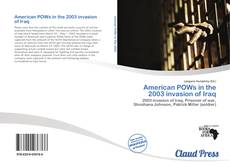 Copertina di American POWs in the 2003 invasion of Iraq