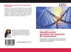 Capa do livro de Identificación genética de especies de leishmania. 