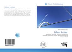 Capa do livro de Johnny Lattner 