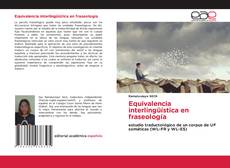 Обложка Equivalencia interlingüística en fraseología