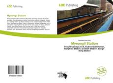 Capa do livro de Myeongil Station 