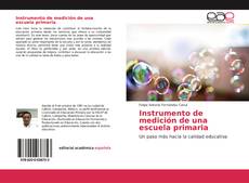 Buchcover von Instrumento de medición de una escuela primaria