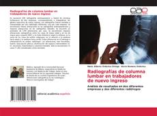 Capa do livro de Radiografías de columna lumbar en trabajadores de nuevo ingreso 