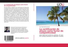 Bookcover of La certificación de playas como factor de competitividad