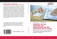 Copertina di Análisis de los criterios de determinación del quantum de la multa