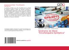 Couverture de Sindrome de West: "Encefalopatia Epiléptica"