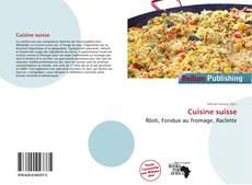 Capa do livro de Cuisine suisse 