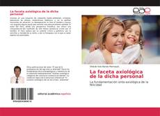 Capa do livro de La faceta axiológica de la dicha personal 
