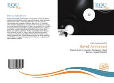 Copertina di David Ashkenazi