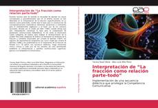 Buchcover von Interpretación de “La fracción como relación parte-todo”